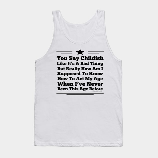 Proud Man Child Tank Top by FirstTees